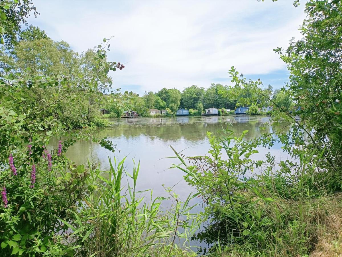 4P Chalet Tolve Met 4 Fietsen Vlakbij Natuurgebieden Drents Friese Wold, Fochteloerveen En Gevangenisdorp Veenhuizen Oosterwolde  エクステリア 写真